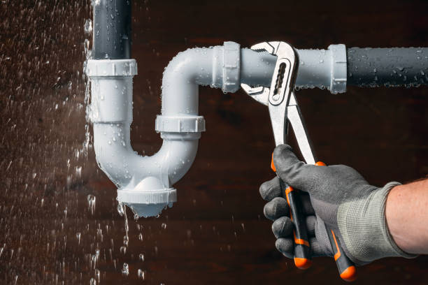 Professional Leak Detection technician working in Port Elizabeth, NJ
